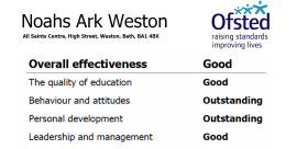 Rated Outstanding by Ofsted